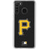 MLB Pittsburgh Pirates - Solid Distressed Galaxy A21 Clear Case
