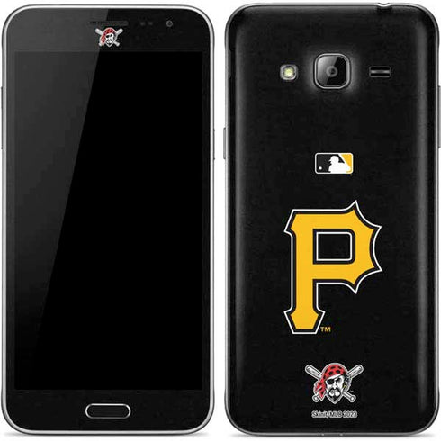 MLB Pittsburgh Pirates - Solid Distressed Galaxy J3 Skin