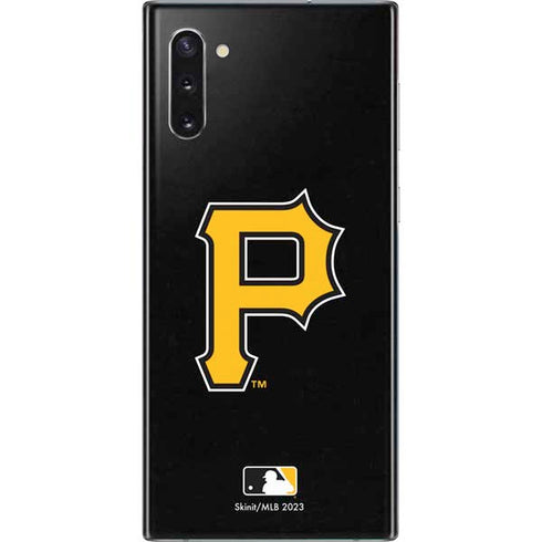 MLB Pittsburgh Pirates - Solid Distressed Galaxy Note 10 Skin