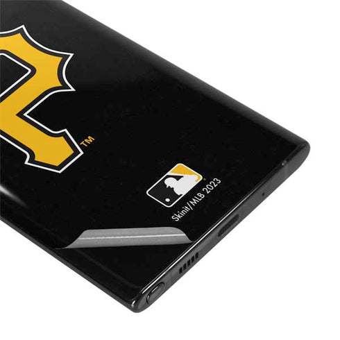 MLB Pittsburgh Pirates - Solid Distressed Galaxy Note 10 Skin