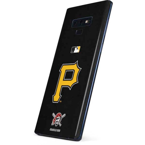 MLB Pittsburgh Pirates - Solid Distressed Galaxy Note 9 Skin