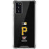 MLB Pittsburgh Pirates - Solid Distressed Galaxy Note20 5G Clear Case