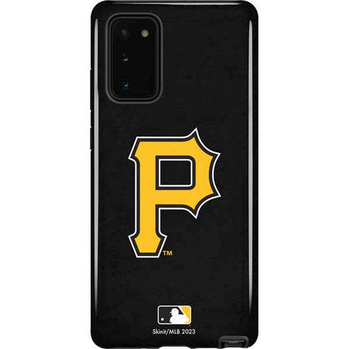 MLB Pittsburgh Pirates - Solid Distressed Galaxy Note20 5G Pro Case