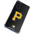 MLB Pittsburgh Pirates - Solid Distressed Galaxy S20 FE Clear Case