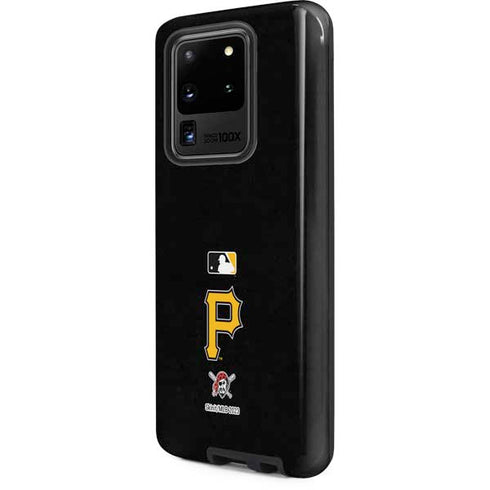 MLB Pittsburgh Pirates - Solid Distressed Galaxy S20 Ultra 5G Pro Case