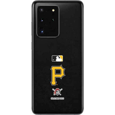 MLB Pittsburgh Pirates - Solid Distressed Galaxy S20 Ultra 5G Skin