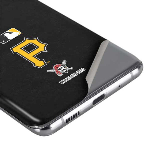 MLB Pittsburgh Pirates - Solid Distressed Galaxy S20 Ultra 5G Skin