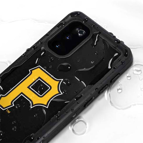 MLB Pittsburgh Pirates - Solid Distressed Galaxy S20 Waterproof Case