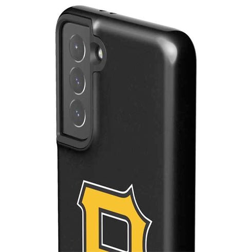 MLB Pittsburgh Pirates - Solid Distressed Galaxy S21 5G Pro Case