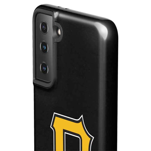 MLB Pittsburgh Pirates - Solid Distressed Galaxy S21 Plus 5G Pro Case