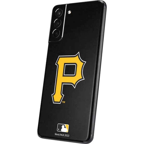 MLB Pittsburgh Pirates - Solid Distressed Galaxy S21 Plus 5G Skin