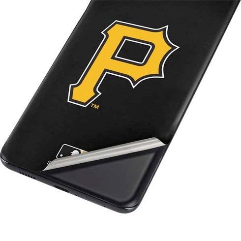 MLB Pittsburgh Pirates - Solid Distressed Galaxy S21 Ultra 5G Skin