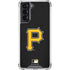 MLB Pittsburgh Pirates - Solid Distressed Galaxy S22 Clear Case