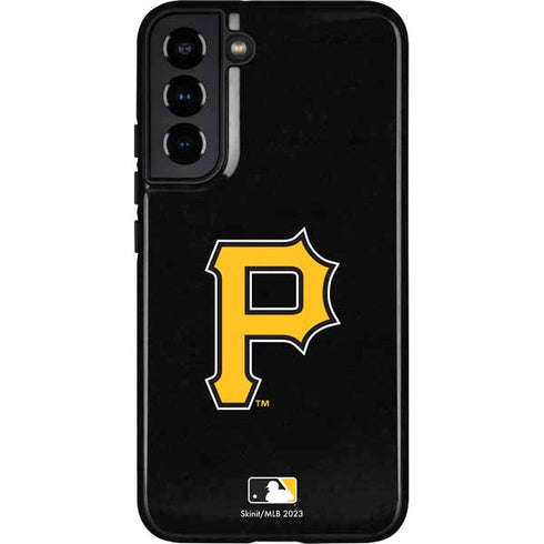 MLB Pittsburgh Pirates - Solid Distressed Galaxy S22 Plus Pro Case