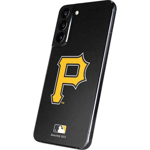MLB Pittsburgh Pirates - Solid Distressed Galaxy S22 Plus Skin