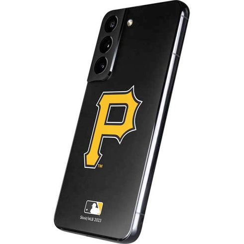 MLB Pittsburgh Pirates - Solid Distressed Galaxy S22 Skin