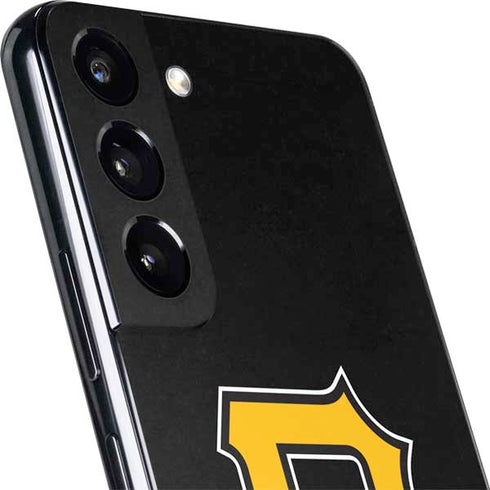 MLB Pittsburgh Pirates - Solid Distressed Galaxy S22 Skin