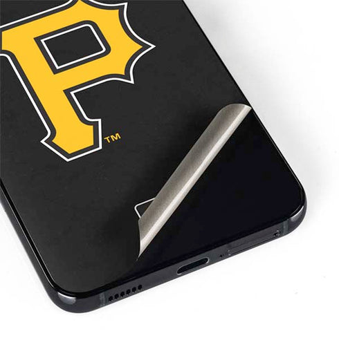 MLB Pittsburgh Pirates - Solid Distressed Galaxy S22 Skin