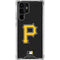 MLB Pittsburgh Pirates - Solid Distressed Galaxy S22 Ultra Clear Case