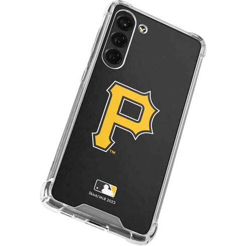 MLB Pittsburgh Pirates - Solid Distressed Galaxy S23 Plus Clear Case