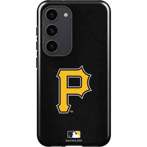 MLB Pittsburgh Pirates - Solid Distressed Galaxy S23 Pro Case