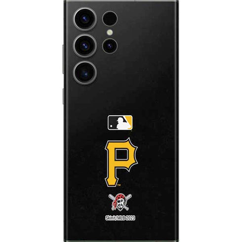 MLB Pittsburgh Pirates - Solid Distressed Galaxy S23 Ultra Skin