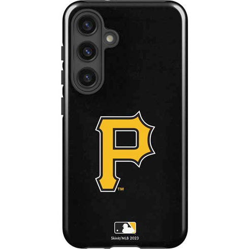 MLB Pittsburgh Pirates - Solid Distressed Galaxy S24 Plus Impact Case