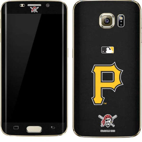 MLB Pittsburgh Pirates - Solid Distressed Galaxy S7 Edge Skin