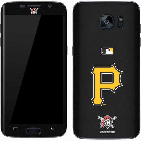 MLB Pittsburgh Pirates - Solid Distressed Galaxy S7 Skin