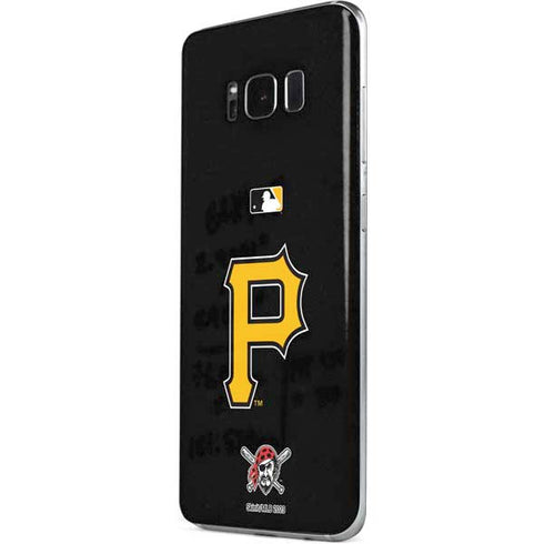 MLB Pittsburgh Pirates - Solid Distressed Galaxy S8 Plus Skin
