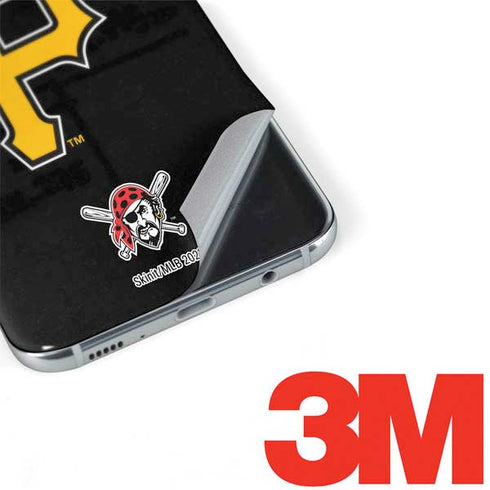 MLB Pittsburgh Pirates - Solid Distressed Galaxy S8 Plus Skin