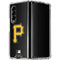 MLB Pittsburgh Pirates - Solid Distressed Galaxy Z Fold4 5G Clear Case