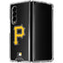 MLB Pittsburgh Pirates - Solid Distressed Galaxy Z Fold4 5G Clear Case