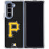 MLB Pittsburgh Pirates - Solid Distressed Galaxy Z Fold5 5G Clear Case