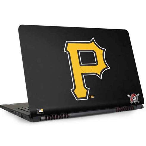 MLB Pittsburgh Pirates - Solid Distressed Dell Inspiron Skin