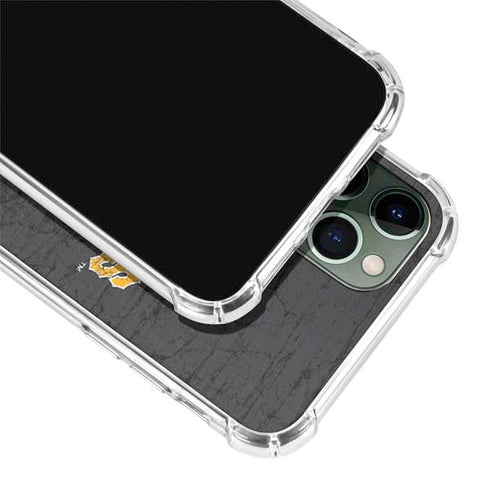 MLB Pittsburgh Pirates - Solid Distressed iPhone 11 Pro Max Clear Case