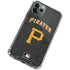 MLB Pittsburgh Pirates - Solid Distressed iPhone 11 Pro Max Clear Case