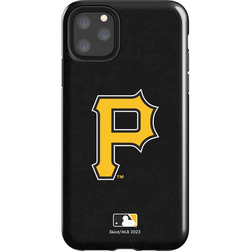 MLB Pittsburgh Pirates - Solid Distressed iPhone 11 Pro Max Impact Case