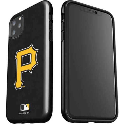 MLB Pittsburgh Pirates - Solid Distressed iPhone 11 Pro Max Impact Case