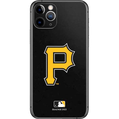 MLB Pittsburgh Pirates - Solid Distressed iPhone 11 Pro Skin