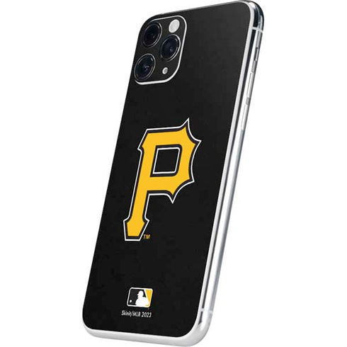 MLB Pittsburgh Pirates - Solid Distressed iPhone 11 Pro Skin