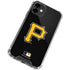 MLB Pittsburgh Pirates - Solid Distressed iPhone 12 Clear Case