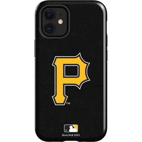 MLB Pittsburgh Pirates - Solid Distressed iPhone 12 Mini Impact Case