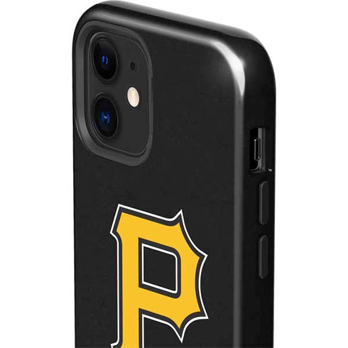 MLB Pittsburgh Pirates - Solid Distressed iPhone 12 Mini Impact Case