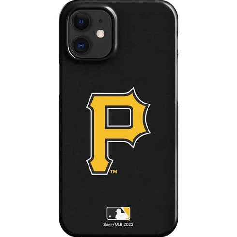 MLB Pittsburgh Pirates - Solid Distressed iPhone 12 Mini Lite Case