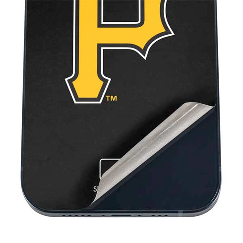 MLB Pittsburgh Pirates - Solid Distressed iPhone 12 Mini Skin