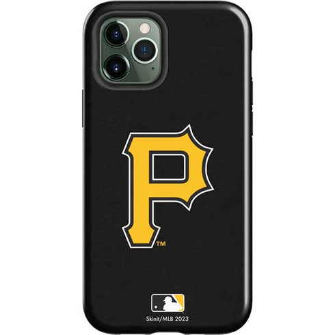 MLB Pittsburgh Pirates - Solid Distressed iPhone 12 Pro Impact Case