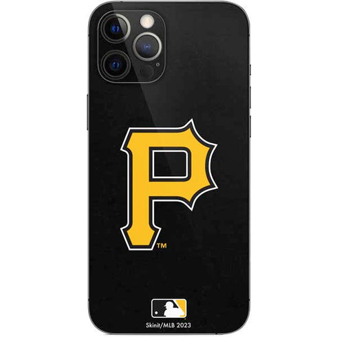 MLB Pittsburgh Pirates - Solid Distressed iPhone 12 Pro Max Skin