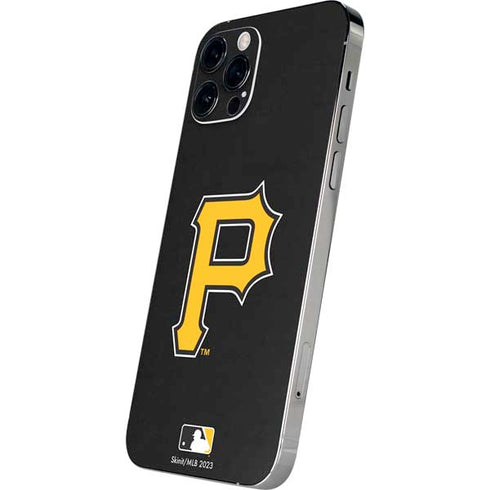 MLB Pittsburgh Pirates - Solid Distressed iPhone 12 Pro Skin