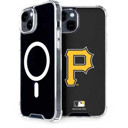 MLB Pittsburgh Pirates - Solid Distressed iPhone 13 MagSafe Case
